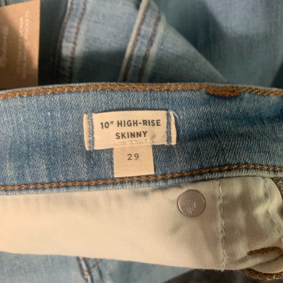 Madewell 10” Button Fly Jeans - Picture 5 of 5